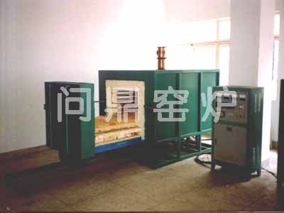 0.5立方電熱臺(tái)車式窯